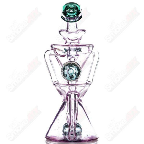 Shop #3 Faceted Two & Through Full-Size Recycler w/ Opal by Captn Chronic in australian