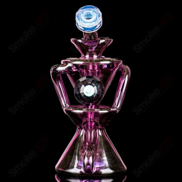 Shop #2 Faceted Two & Through Full-Size Recycler w/ Opal by Captn Chronic in australian