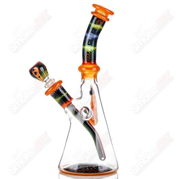 Shop Orange Wig Wag Tube w Slide by Devon Glass in australian