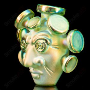 Shop Sunset Slyme W/ Dichroic Spray Face Pendant Josh Mazet x Jmass in australian