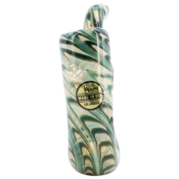Shop LA Pipes Compact Sherlock Hand Pipe - Fumed & Color Wrapped in australian