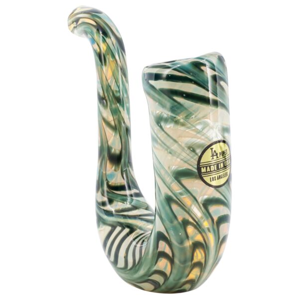 Shop LA Pipes Compact Sherlock Hand Pipe - Fumed & Color Wrapped in australian
