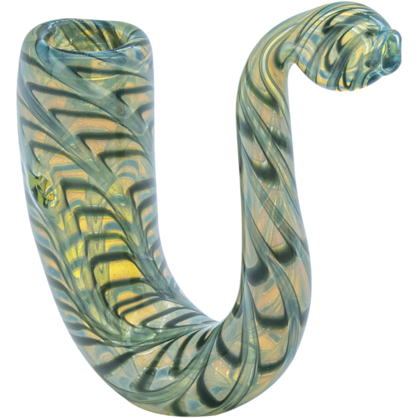Shop LA Pipes Compact Sherlock Hand Pipe - Fumed & Color Wrapped in australian