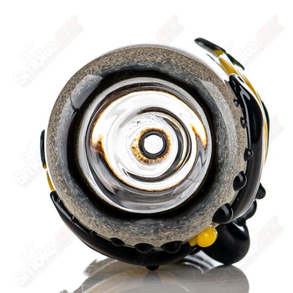 Shop Spinning Tiki Head Scientific Tube by Carsten Carlile & Dirty Rico Glass in australian