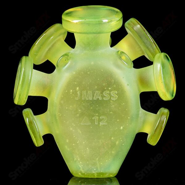 Shop Sunset Slyme W/ Dichroic Spray Face Pendant Josh Mazet x Jmass in australian