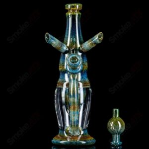 Shop Fumed Apex Incycler (Signed 2021) RAM - Robert Mickelsen Glass in australian