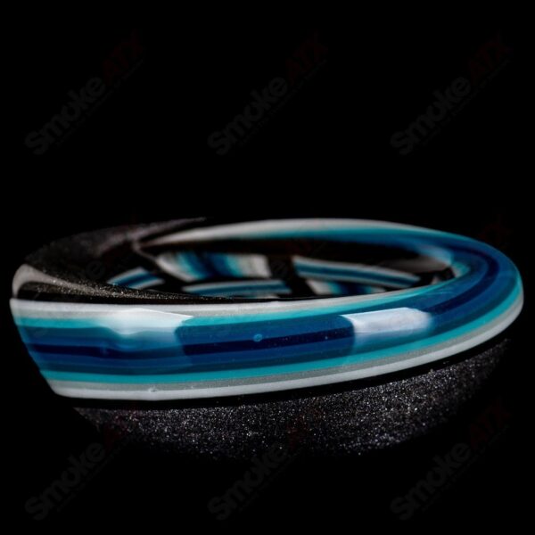 Shop Blue Patchwork Mini Beaker Set by Dale Sommers Glass in australian