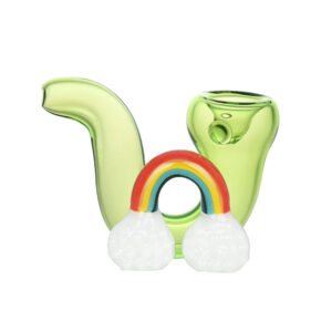 Shop Radiant Rainbow Sherlock Pipe | 3.5" | Unique Design & Perfect Size in australian