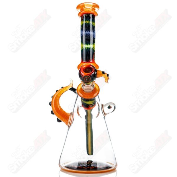 Shop Orange Wig Wag Tube w Slide by Devon Glass in australian