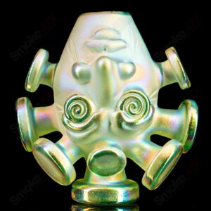 Shop Sunset Slyme W/ Dichroic Spray Face Pendant Josh Mazet x Jmass in australian