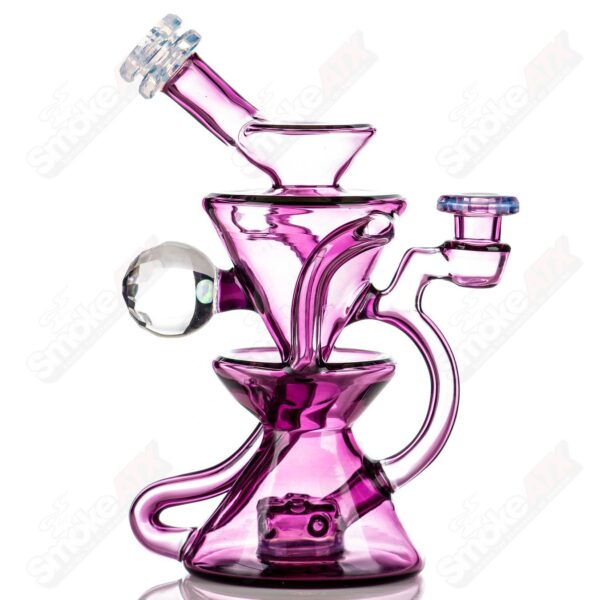 Shop #2 Faceted Two & Through Full-Size Recycler w/ Opal by Captn Chronic in australian