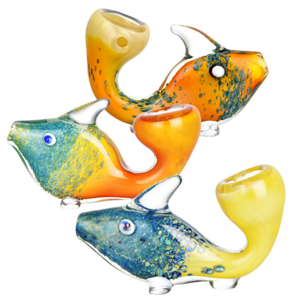 Shop Standing Tropical Fish Glass Sherlock - The Fish Bone in australian