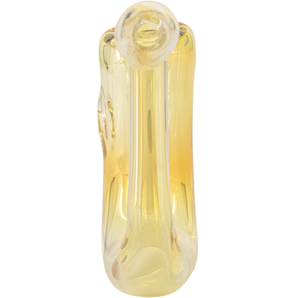 Shop LA Pipes Calabash Silver Fumed Glass Sherlock Hand Pipe in australian