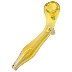Shop LA Pipes 4.25" Fumed Glass Sherlock Pipe with Marble Feet in australian