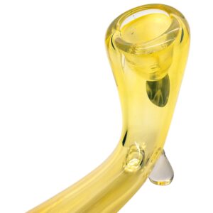 Shop LA Pipes 4.25" Fumed Glass Sherlock Pipe with Marble Feet in australian