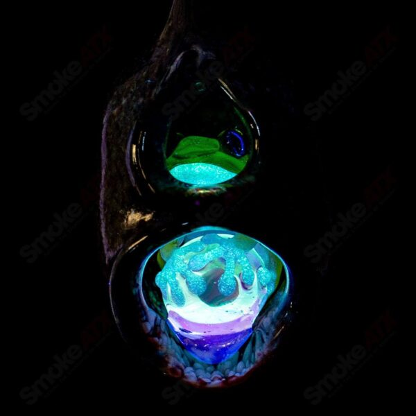 Shop Hide and Seek Frog Pendant Kengtaro Glass #1 in australian