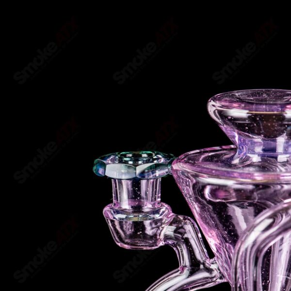 Shop #3 Faceted Two & Through Full-Size Recycler w/ Opal by Captn Chronic in australian
