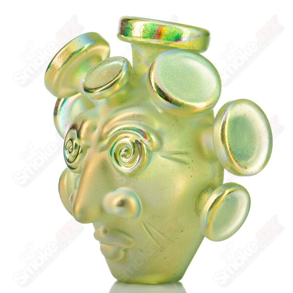 Shop Sunset Slyme W/ Dichroic Spray Face Pendant Josh Mazet x Jmass in australian