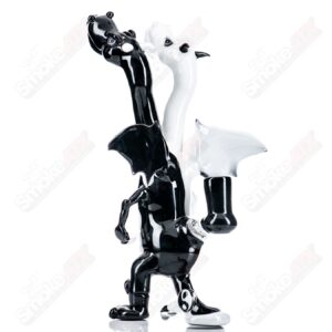 Shop Double Headed Dragon Hendy Glass in australian