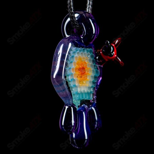 Shop #2 Small Color Honeycomb Drip Pendant by Joe P Glass in australian