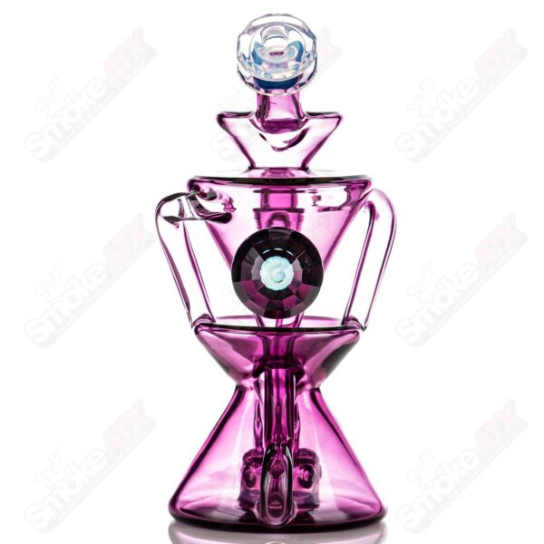 Shop #2 Faceted Two & Through Full-Size Recycler w/ Opal by Captn Chronic in australian