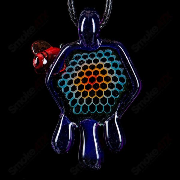 Shop #2 Small Color Honeycomb Drip Pendant by Joe P Glass in australian