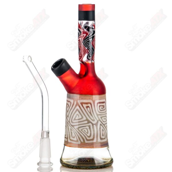 Shop Doodle Reef Thumpie Tube w Bubble Cap by Gk Melts x Good For Now Guy Collab in australian