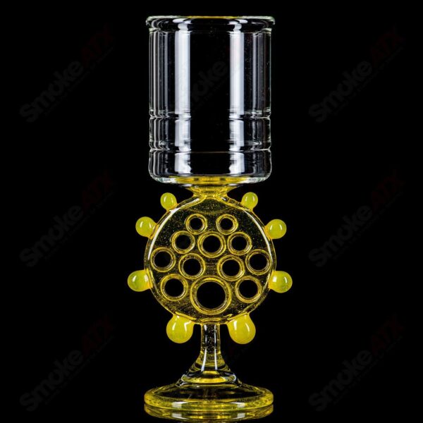 Shop Swiss Perc - Nate Dizzle X Ben Belgrad - (UV) Footed Wine Goblet (Signed #1- 2016) in australian