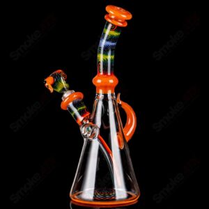 Shop Orange Wig Wag Tube w Slide by Devon Glass in australian