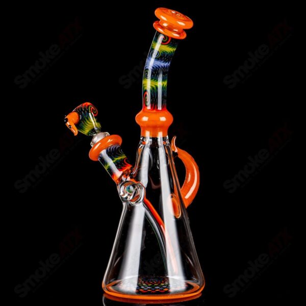 Shop Orange Wig Wag Tube w Slide by Devon Glass in australian