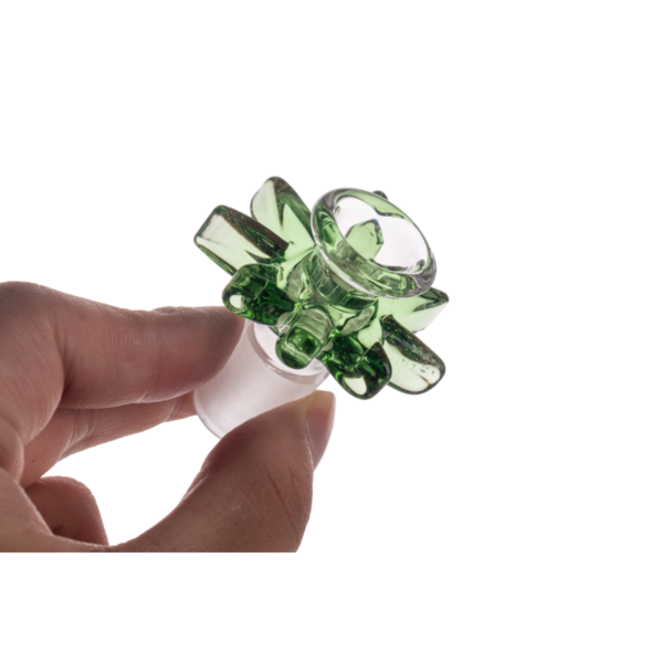 Shop Heady Hemp Leaf Male Joint 14mm & 18mm Bowl in australian