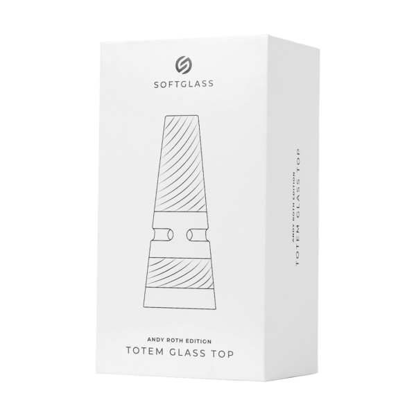 Shop Softglass x Andy Roth Totem Glass Top in australian