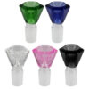 Shop Faceted Herb Bowl Slide | 19mm Male in australian