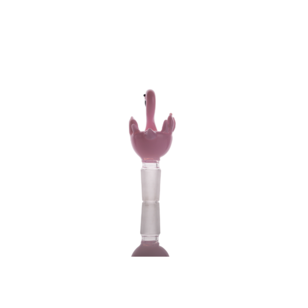 Shop Heady Pink Flamingo Bowls 14mm Male Joint in australian