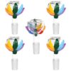 Shop Pride Leaf Glass Herb Slide - 14mm M 5ct in australian