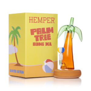 Shop HEMPER - Palm Tree XL Bong 10.5" in australian