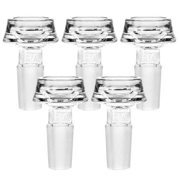 Shop GRAV Caldera Bowl - 14mm M / Clear - 5PC SET in australian
