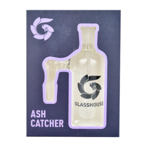 Shop Glass House Barrel Diffuser Glass Ash Catcher - 14mm M / 90D / Colors Vary in australian