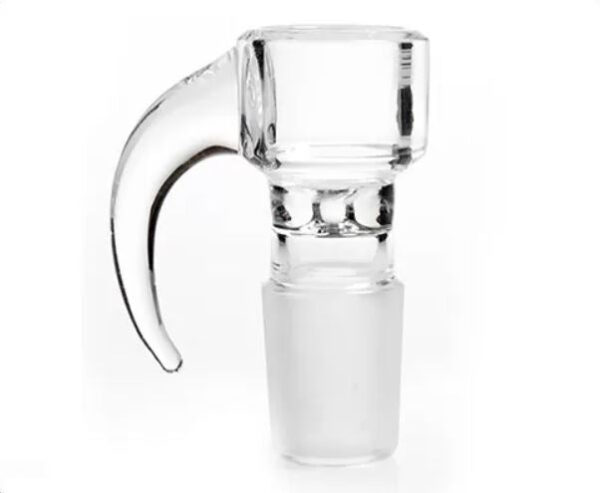 Shop Clear Glass Arm Handle Bowls 14mm or 18mm Male Joint in australian