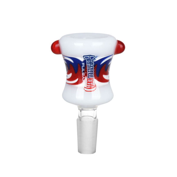 Shop Grateful Dead Bolt Red White Blue Wig Wag Herb Slide - 9ct in australian