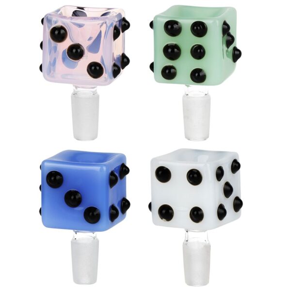 Shop Luck Of The Roll Glass Herb Slide - 14mm M / 4ct in australian