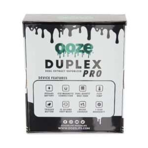 Shop Ooze Duplex Pro - Cartridge & Wax Vaporizer in australian