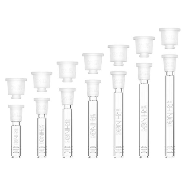 Shop White Rhino Hybrid Downstem - Assorted Sizes 42PC DISP - in australian