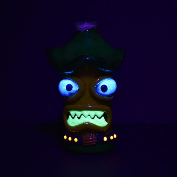 Shop Shroom Monster Glass & Enamel Ash Catcher - 4.75" / 14mm M / 90D / Colors Vary in australian