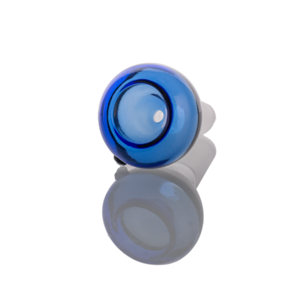 Shop Blue Poke Ball Glass Bong Bowl 14mm in australian