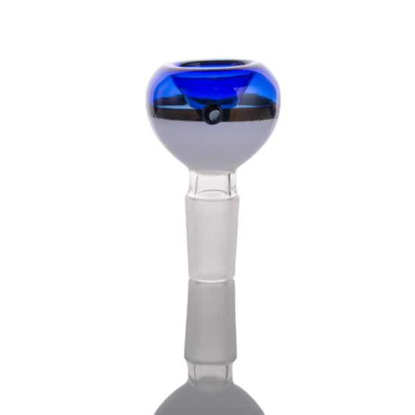 Shop Blue Poke Ball Glass Bong Bowl 14mm in australian