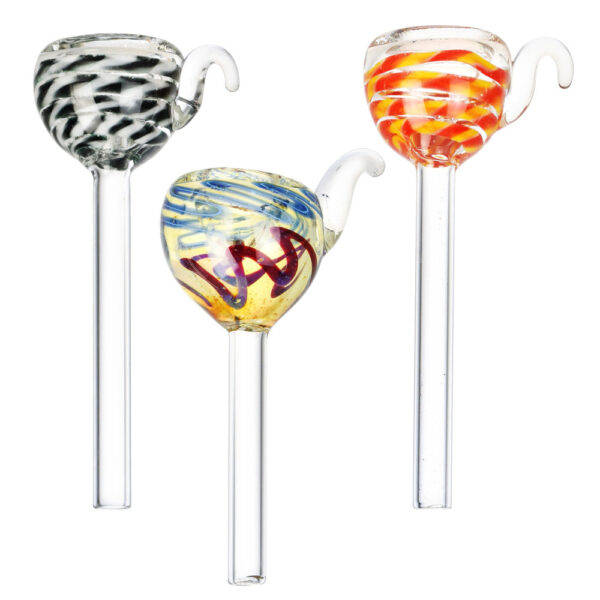 Shop Glass Slide W/ Twisted Design - 9mm / Colors Vary in australian