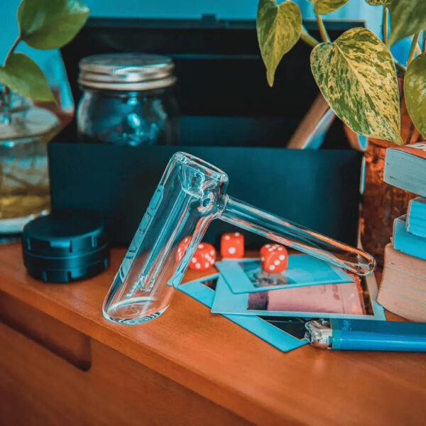 Shop GRAV Mini Hammer Bubbler Bong 13cm - Blue in australian