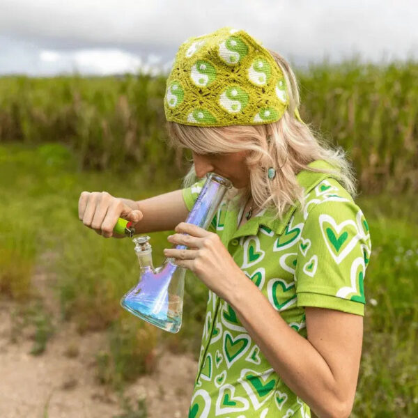 Shop Higher Concepts Beaker Bong 25cm - Iridescent in australian