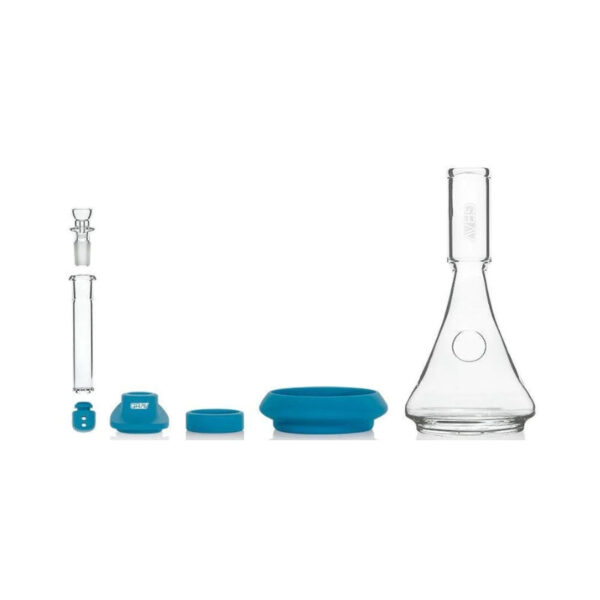 Shop GRAV Deco Silicone Beaker Bong 24cm - Black in australian
